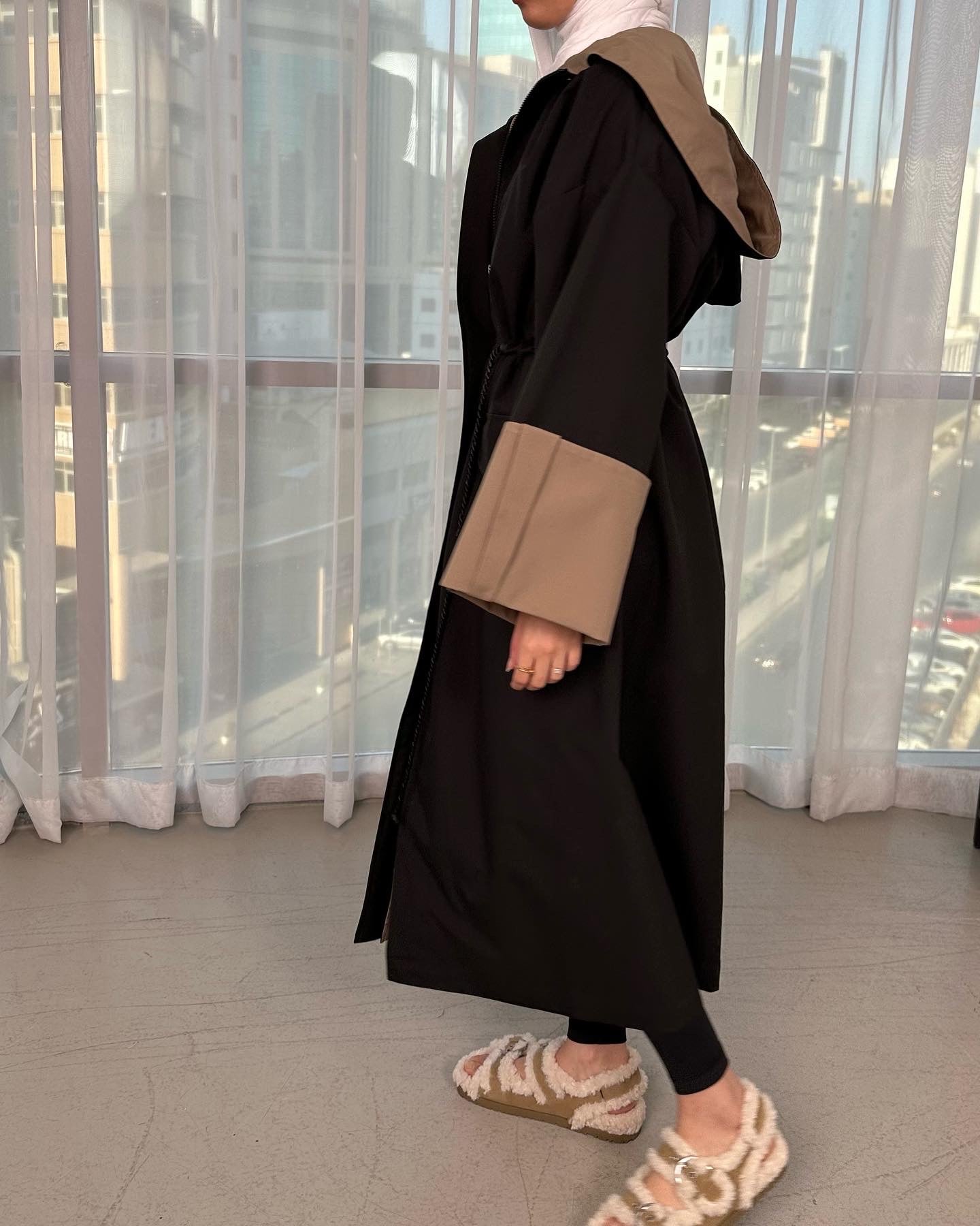 Double face coat