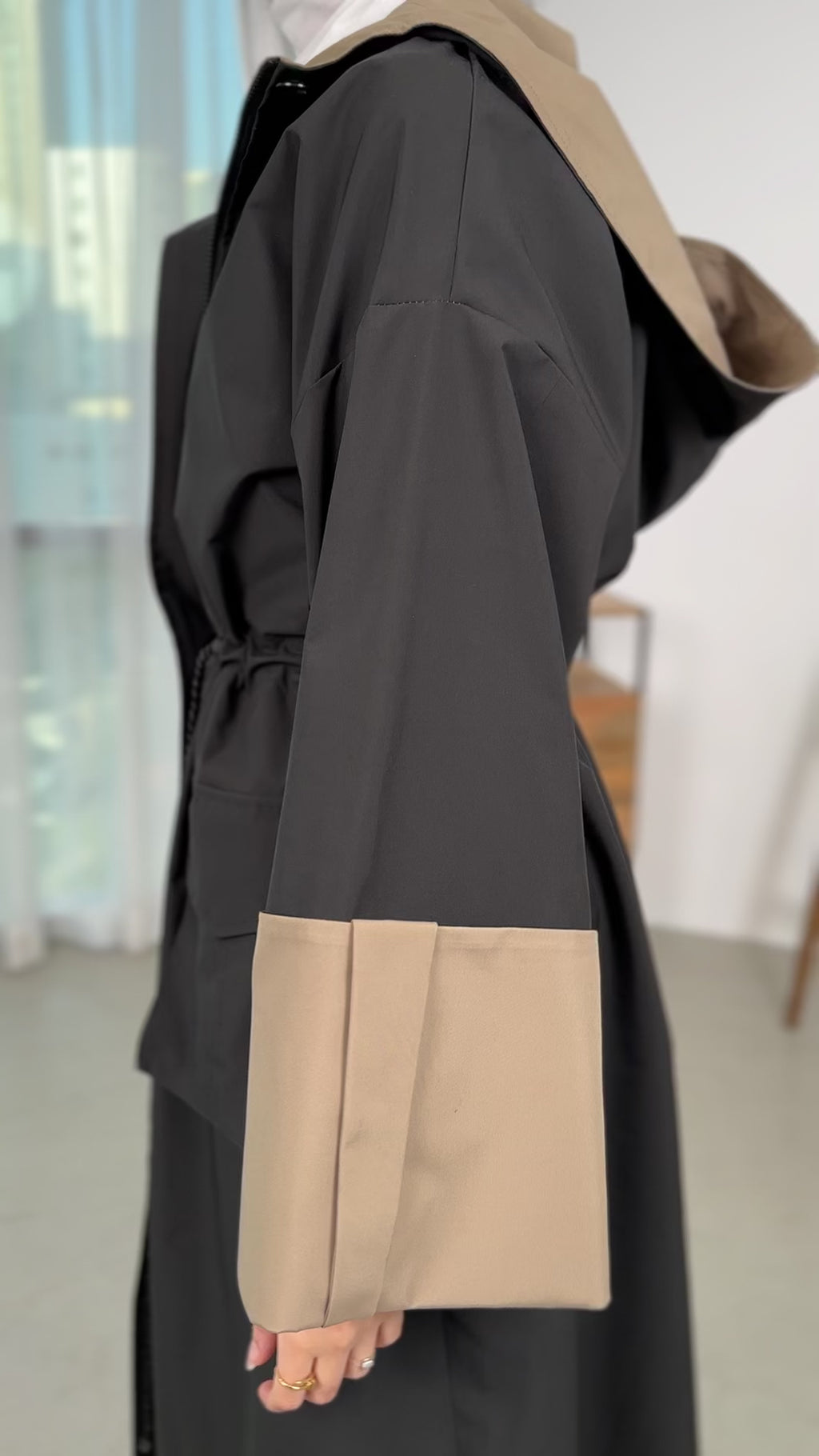 Double face coat